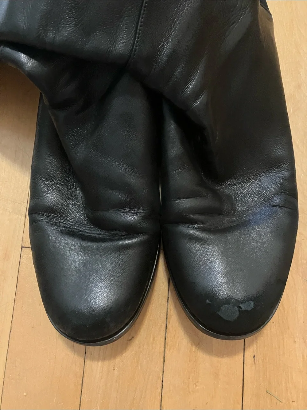 Stuart Weitzman 5050 Suede and Leather Over the Knee Black Riding Boots Size 10